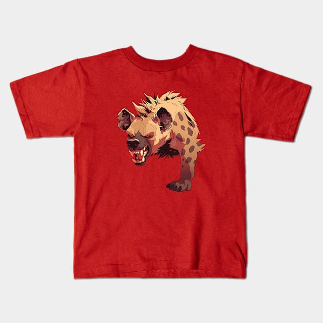 hyena Kids T-Shirt by StevenBag